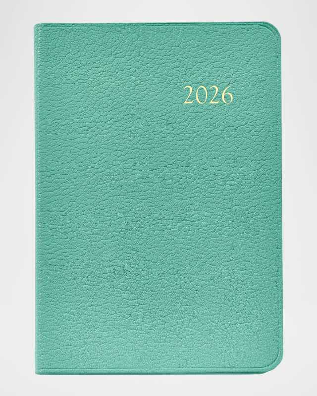 2026 Leather Daily Journal